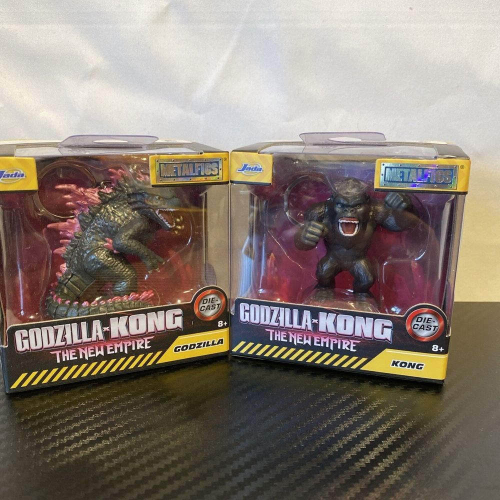 Godzilla & Kong The New Empire Kong Jada Metalfigs‎ Key Chains New 2024